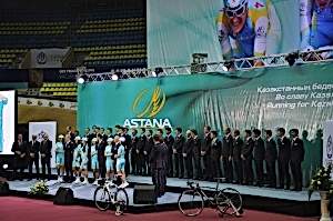 On December 13, a presentation of the ProTeamAstana cycling team for the 2013 season took place in Astana.