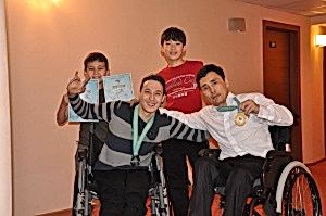 The hotel complex of the Saryarka cycling track hosted participants of the Wheelchair Dance Championship of the Republic of Kazakhstan