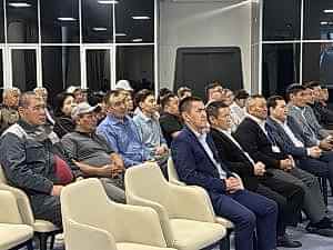 Employees of the Astana Olympic Training Center heard the President's message